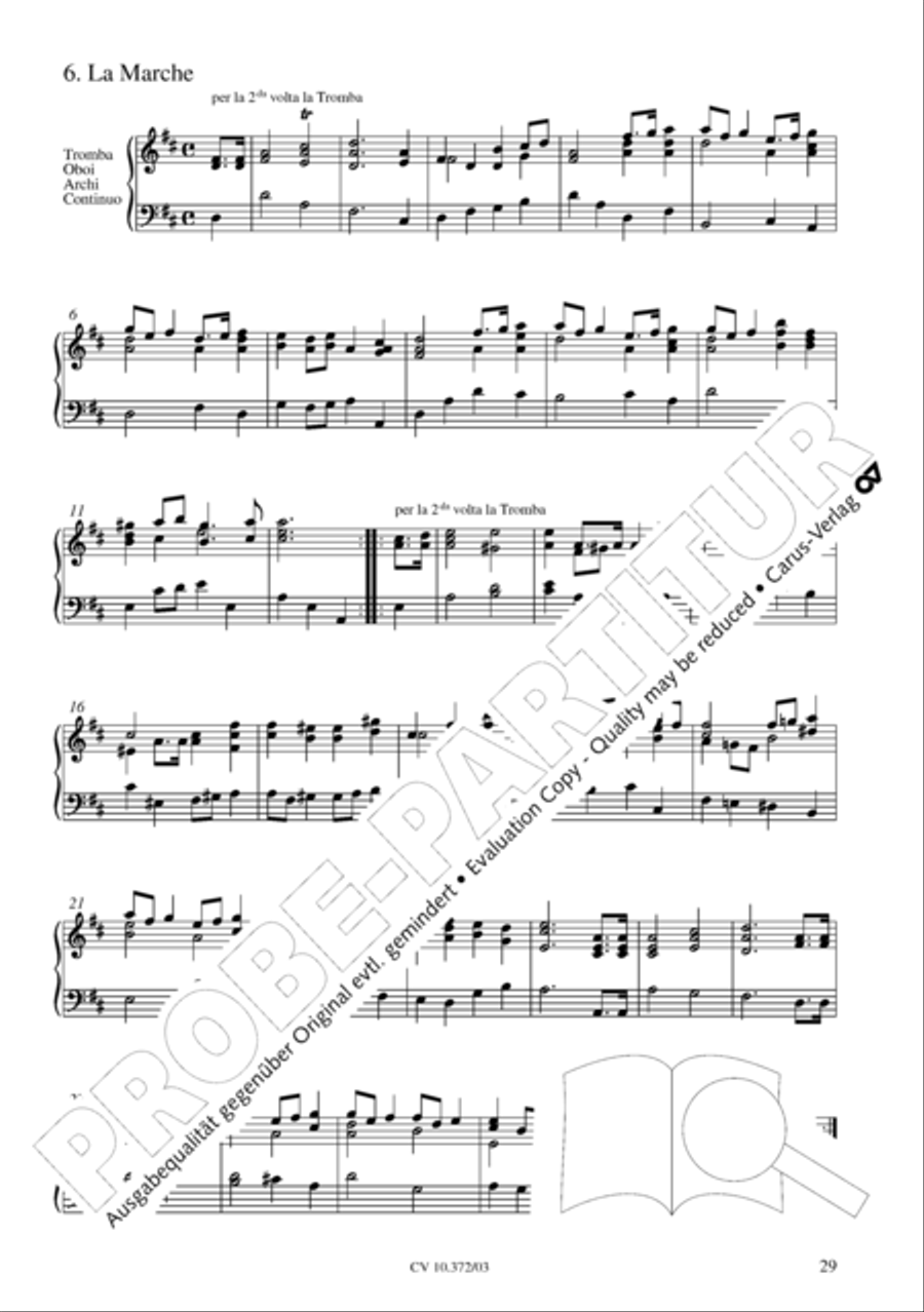 Ode for St. Cecilias Day 4-Part scores gallery preview page 30