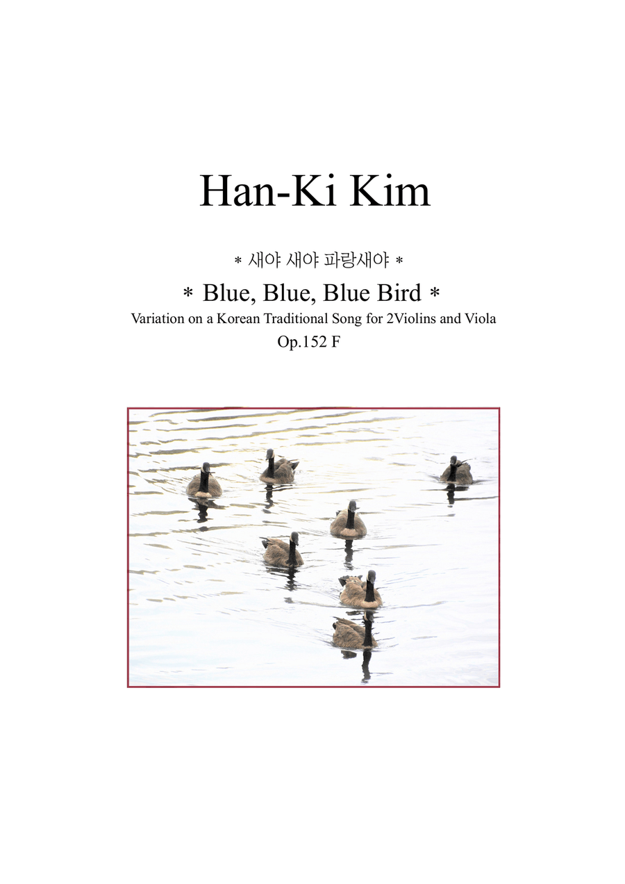 Bird, Bird, Blue Bird (For 2 Violins and Viola) String Duet scores gallery preview page 1