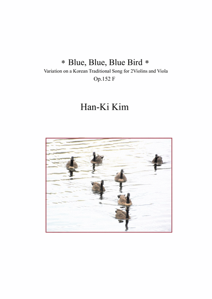 Bird, Bird, Blue Bird (For 2 Violins and Viola) image number null