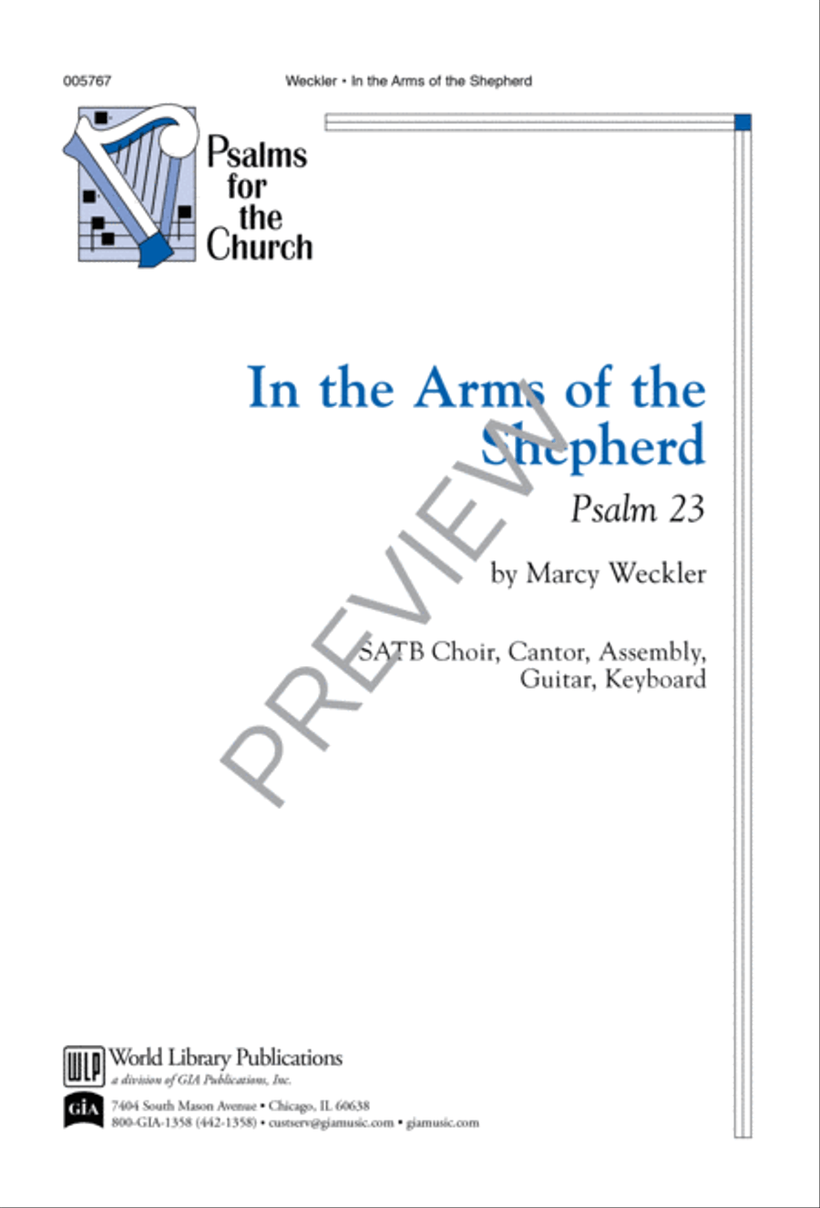 In the Arms of the Shepherd 4-Part scores gallery preview page 2