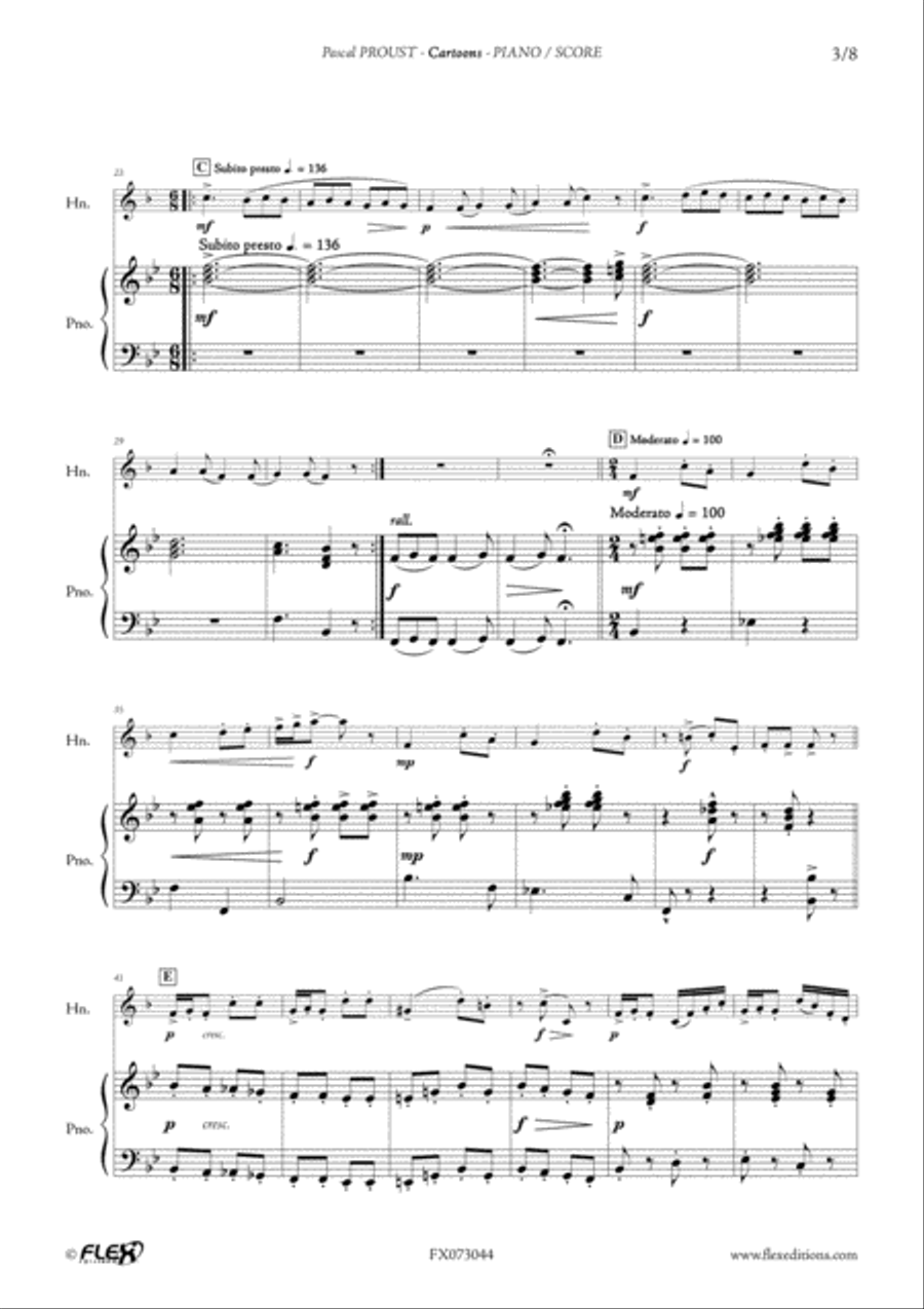 Cartoons Cartoons Piano Accompaniment scores gallery preview page 3