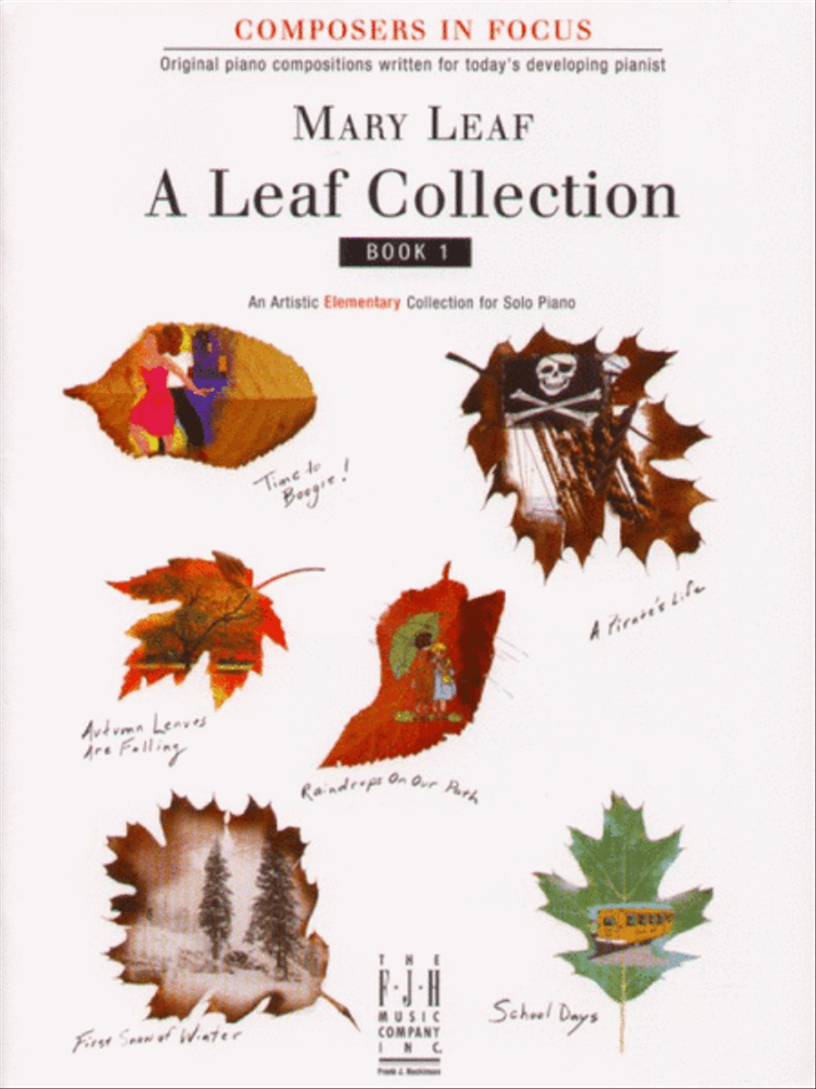 A Leaf Collection, Book 1 Easy Piano scores gallery preview page 1