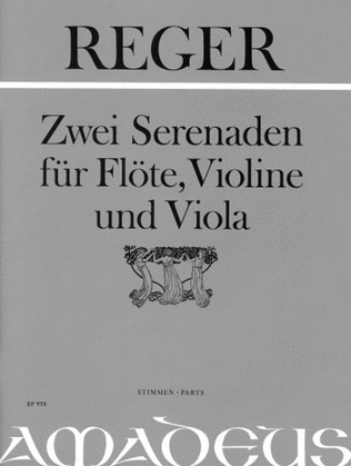 Book cover for 2 Serenades op. 77a & 141a