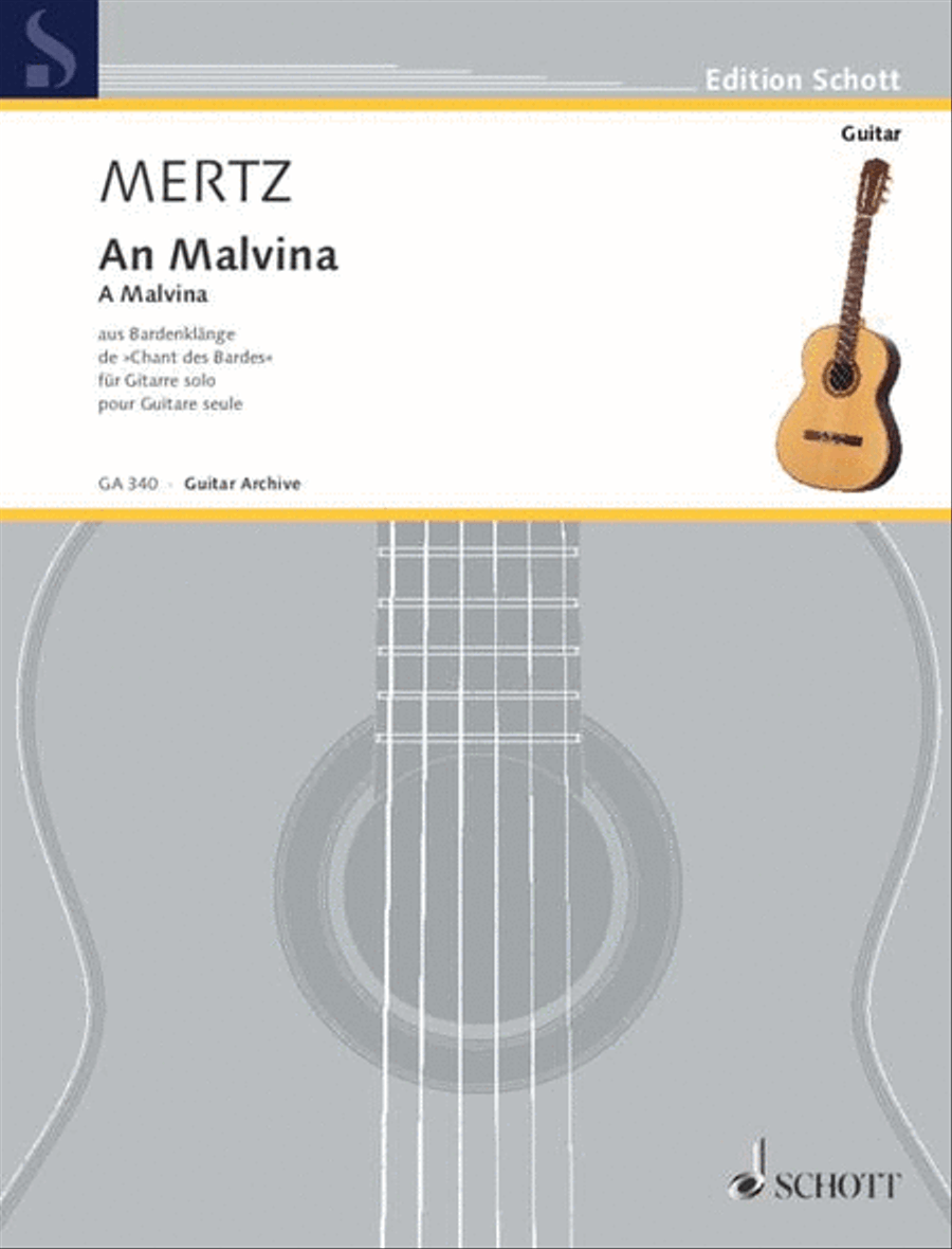 An Malvina Classical Guitar scores gallery preview page 1