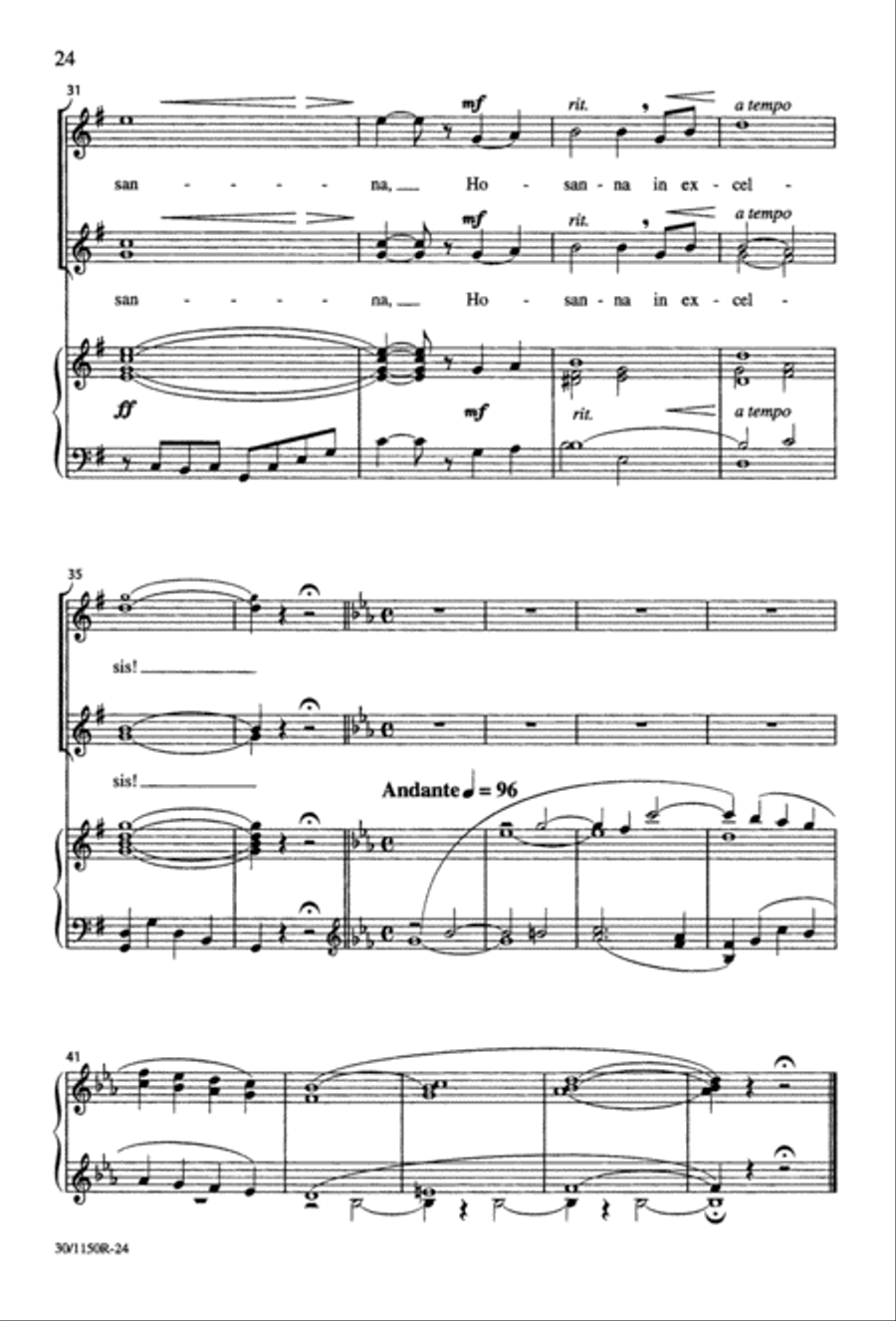 Messe Brève Messe Brève 2-Part scores gallery preview page 25
