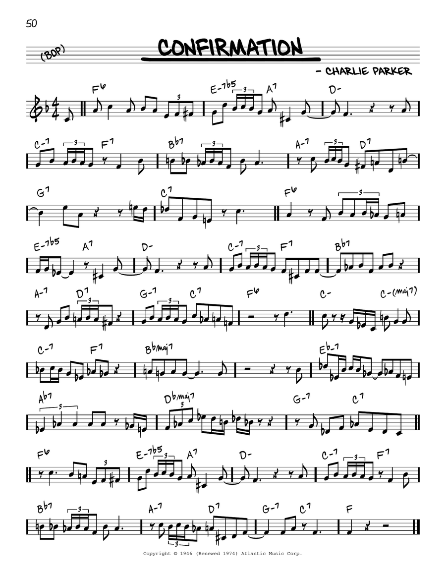 Confirmation C Instrument scores gallery preview page 1
