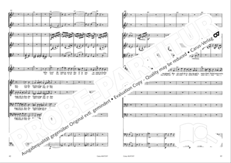 Psalm 42 4-Part scores gallery preview page 33