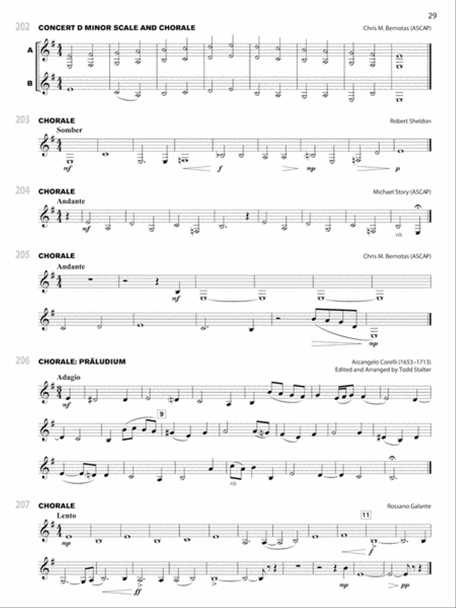 Sound Innovations for Concert Band -- Ensemble Development for Advanced Concert Band Concert Band Methods scores gallery preview page 4