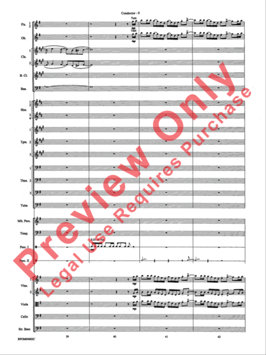 Prairiesong Full Orchestra scores gallery preview page 12