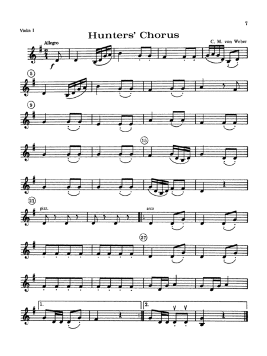 String Orchestra Accompaniments to Solos from Volumes 1 & 2 String Orchestra scores gallery preview page 3