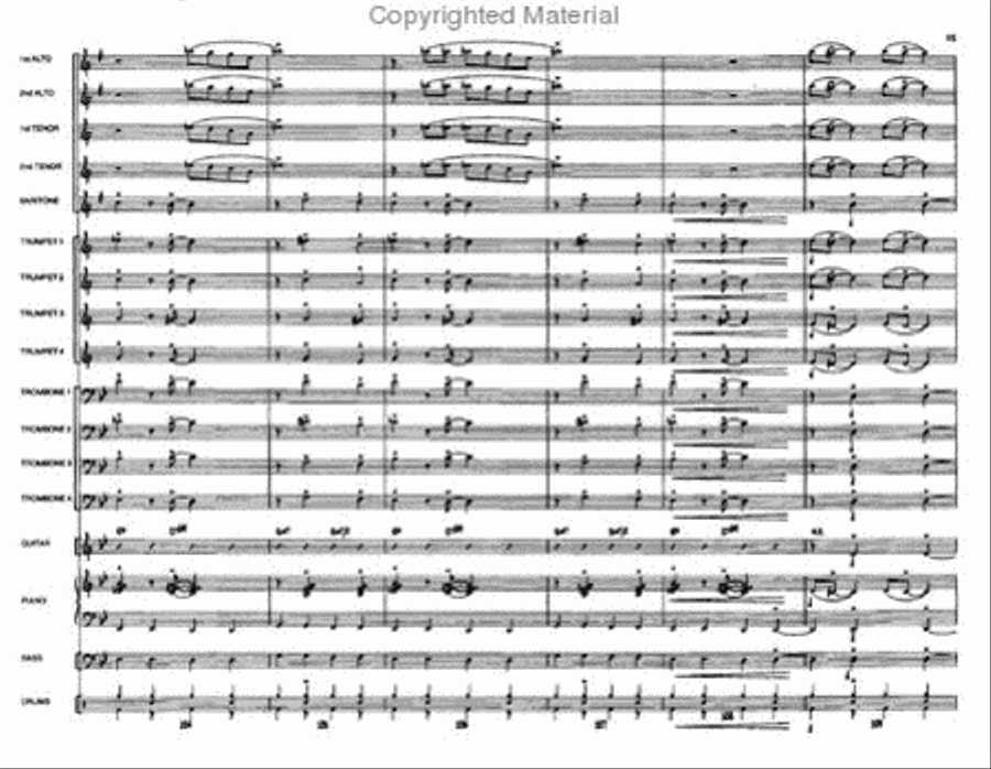 Swing Machine Jazz Ensemble scores gallery preview page 15