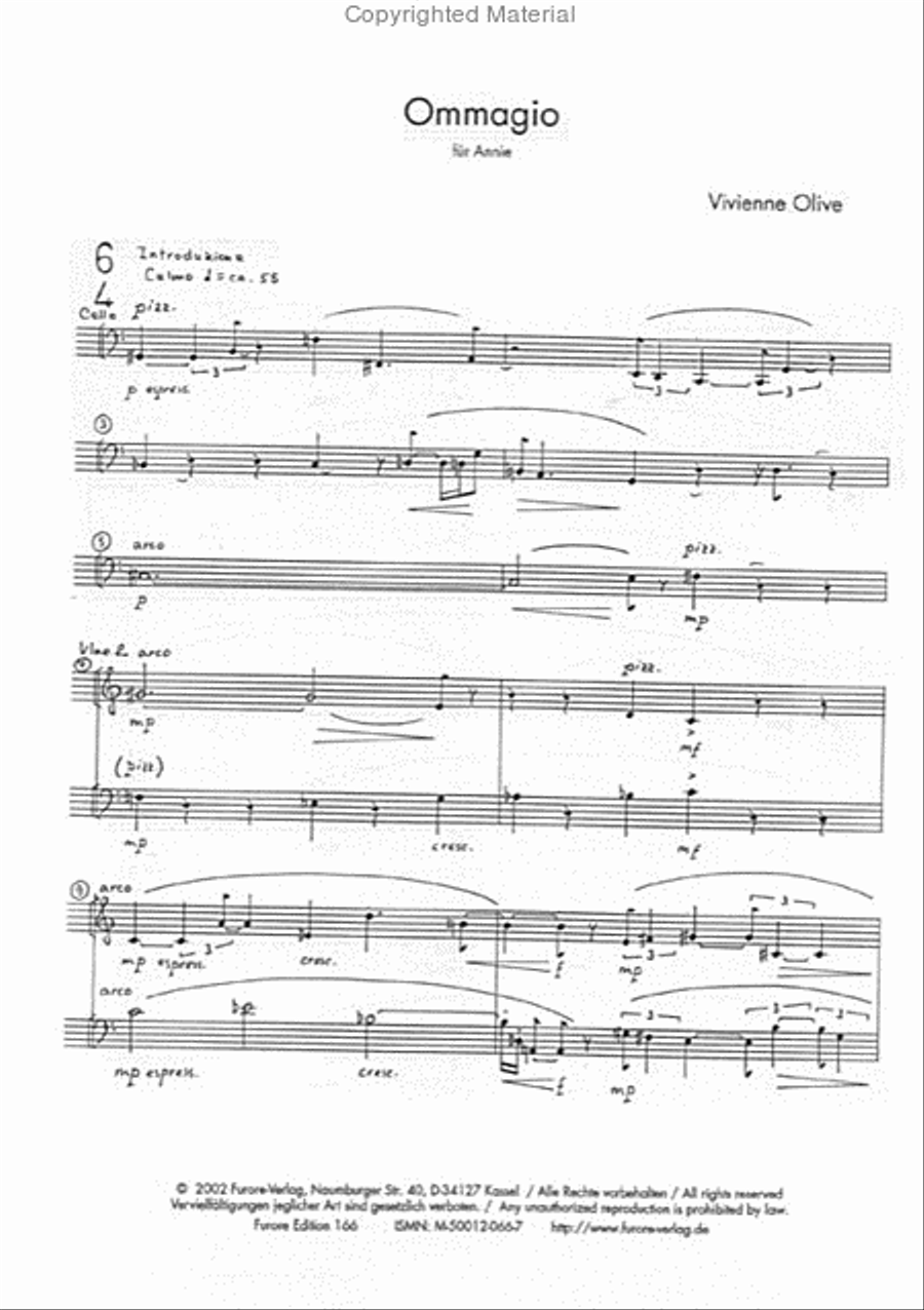 Ommagio Ommagio Chamber Music scores gallery preview page 2