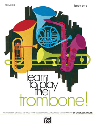 Book cover for Learn to Play Trombone, Book 1