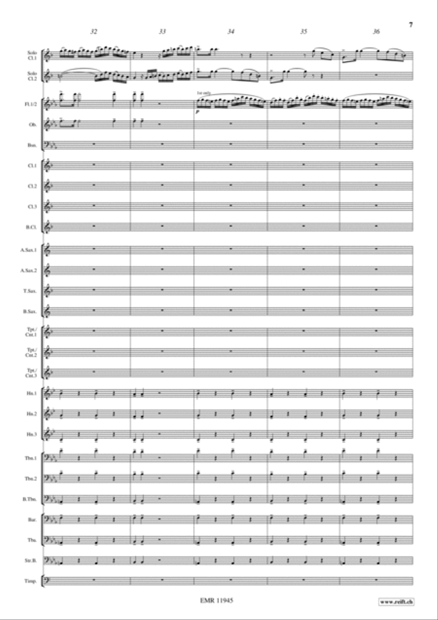 Concerto Concert Band scores gallery preview page 7