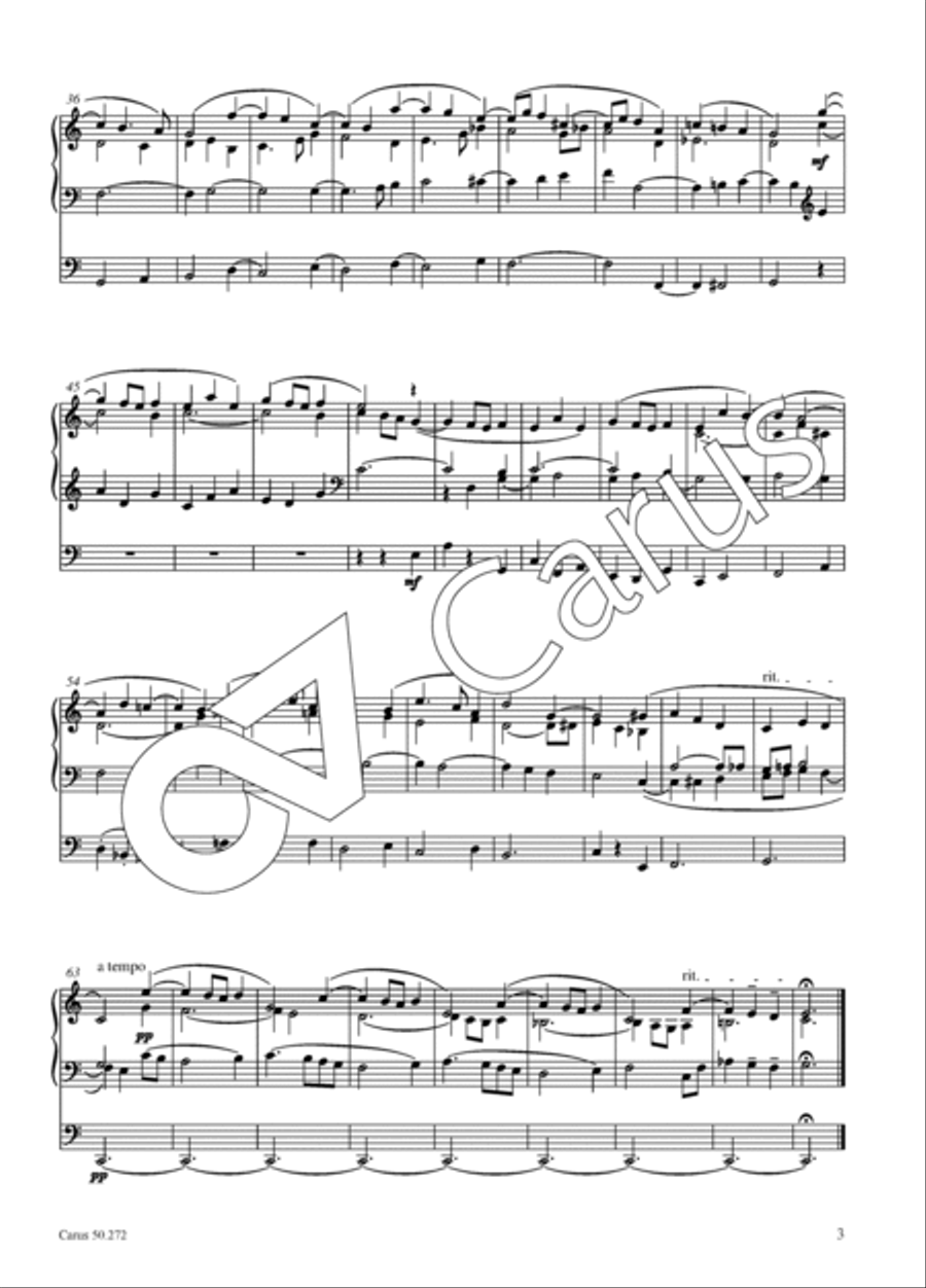 Six short pieces for the organ Organ Solo scores gallery preview page 4