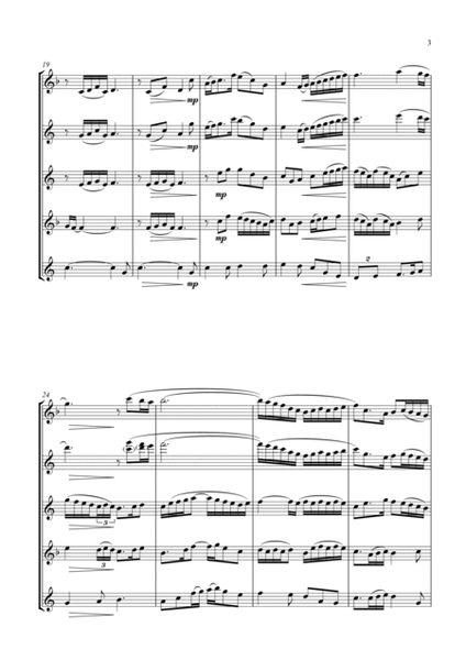 Shenandoah - for Saxophone Quartet image number null