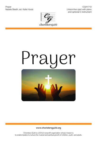 Prayer - Unison/two-part image number null