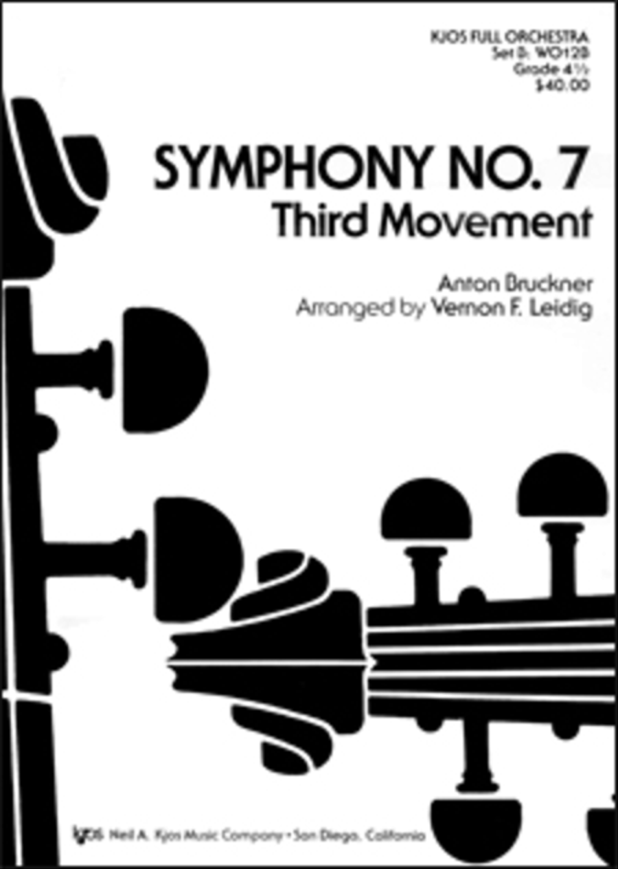 Symphony No. 7, 3rd Movement - String Set Full Orchestra scores gallery preview page 1