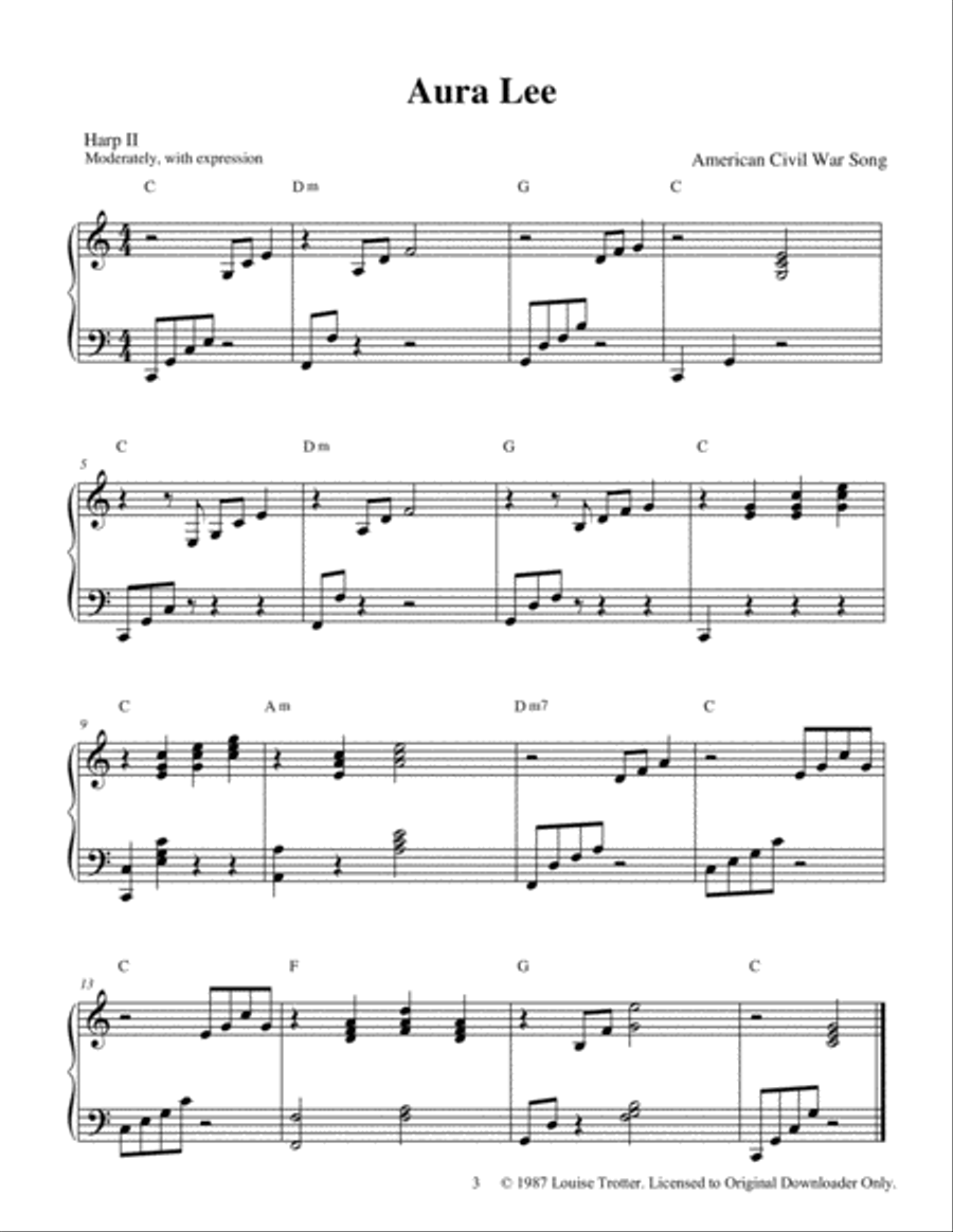 American Heritage Harp Volume 2 Small Ensemble scores gallery preview page 4