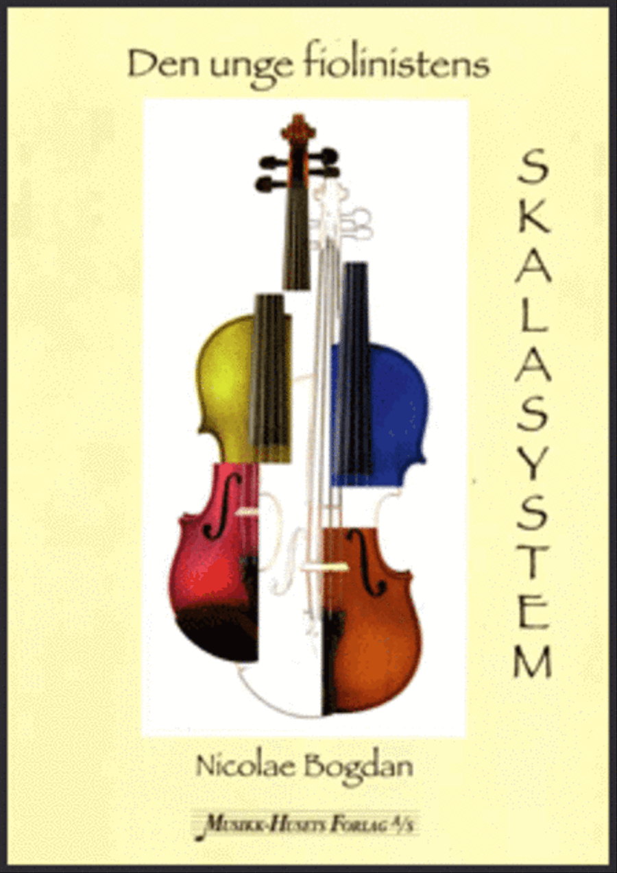 Den Unge Fiolinistens Skalasystem Violin Solo scores gallery preview page 1