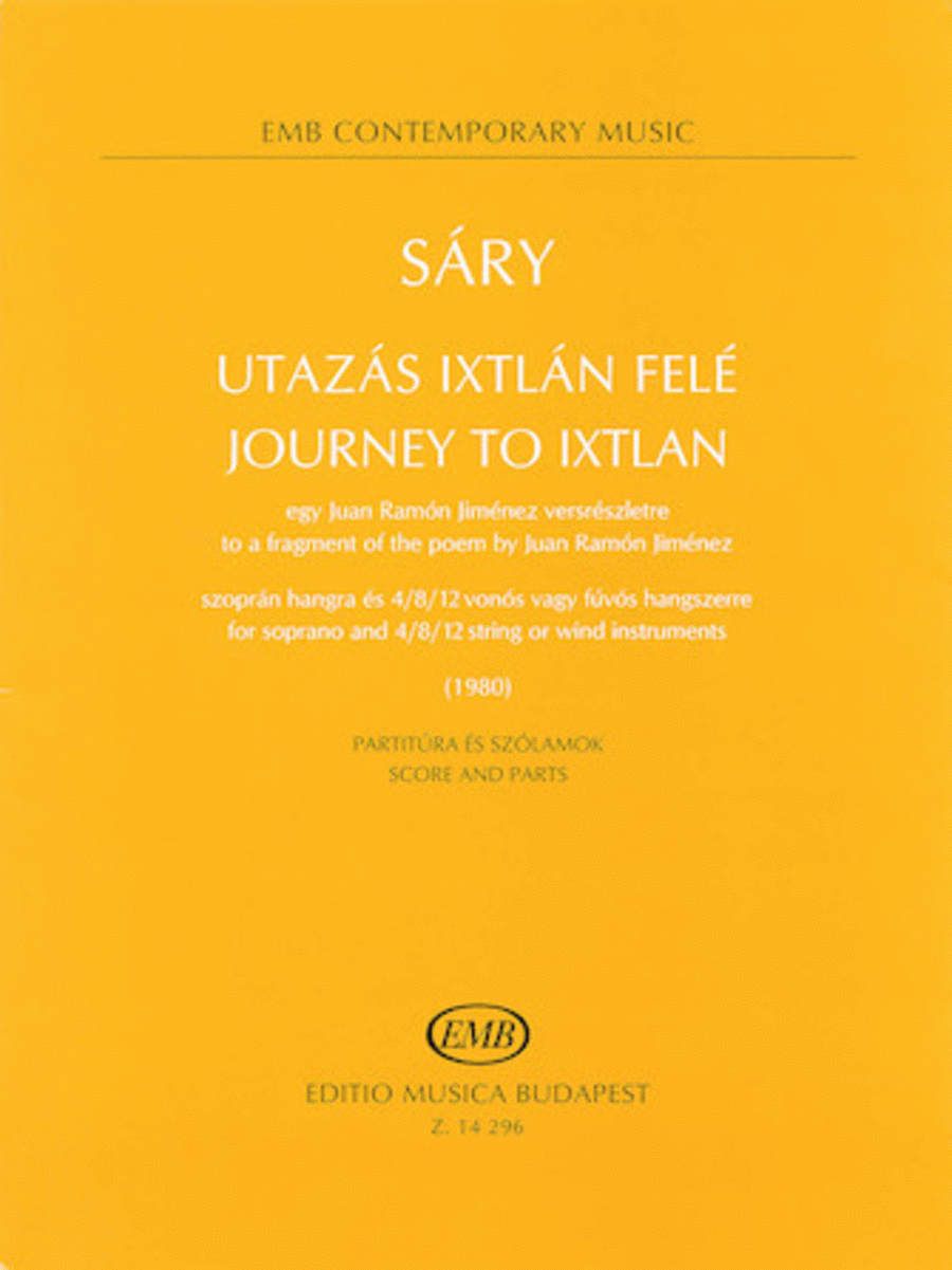 Journey to Ixtlan Set of Parts scores gallery preview page 1