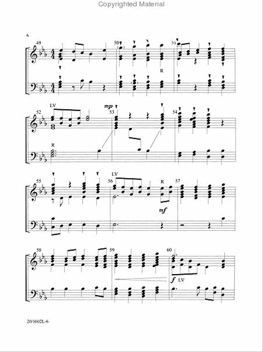 Palm Sunday Procession 3-Octaves scores gallery preview page 3