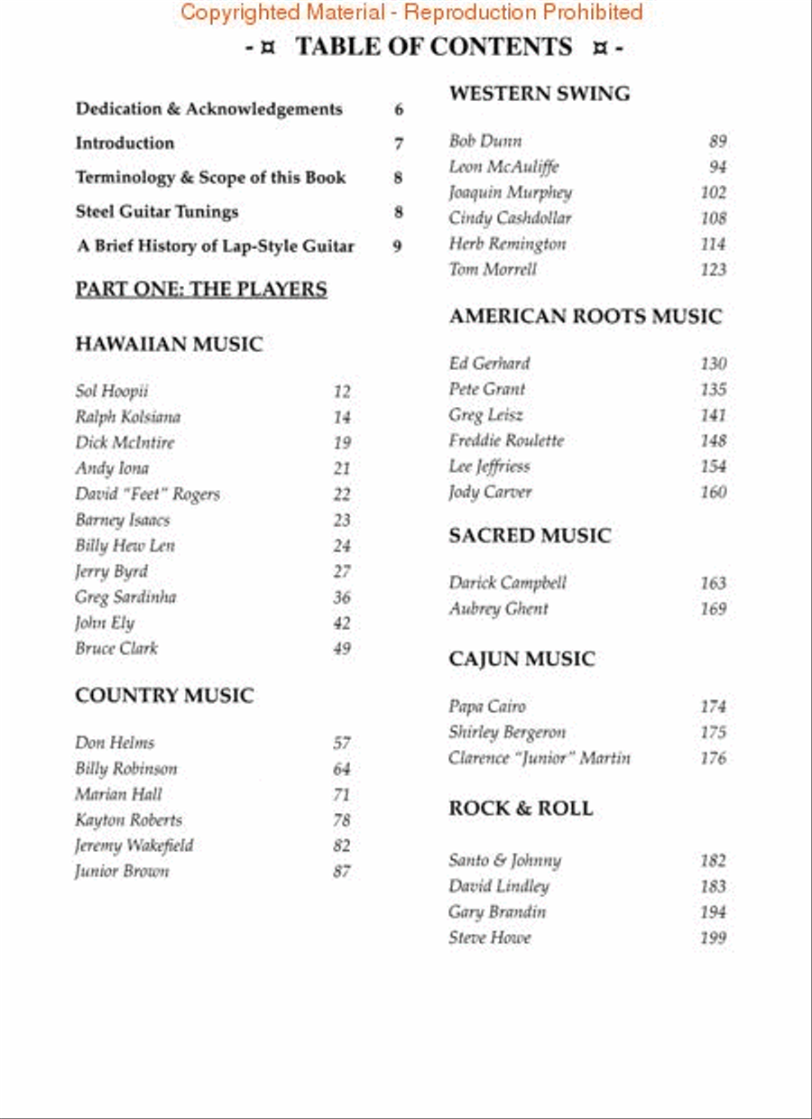 Lap Steel Guitar Steel Guitar scores gallery preview page 2