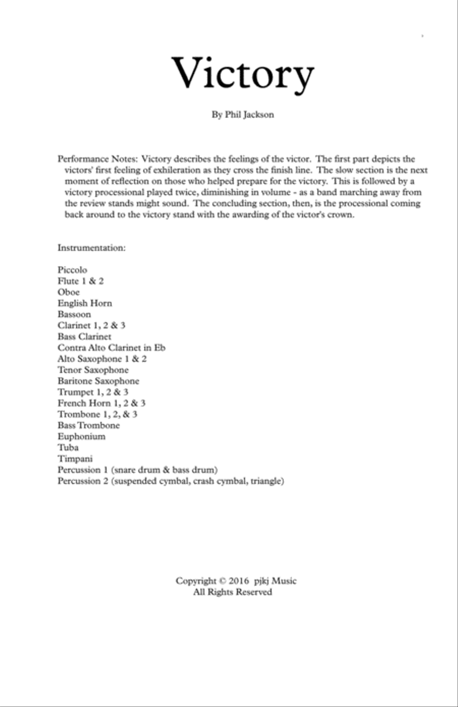 Victory Concert Band scores gallery preview page 3
