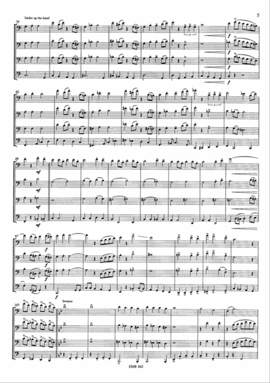 A Portrait No. 2 A Portrait No. 2 Bassoon Quartet scores gallery preview page 5