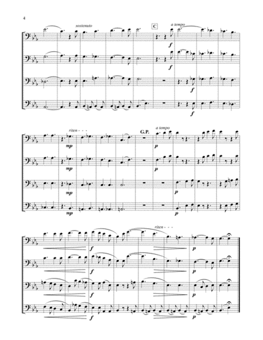 Twelve Songs, Op. 44 for 4-part Trombone Ensemble