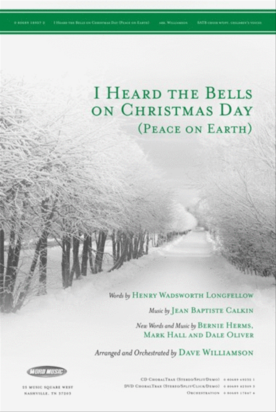 I Heard the Bells on Christmas Day - Anthem 4-Part scores gallery preview page 1