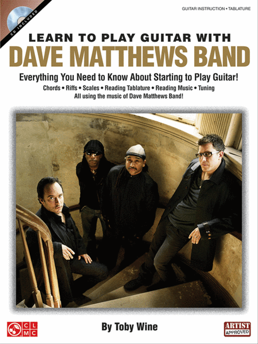 Learn to Play Guitar with Dave Matthews Band Electric Guitar scores gallery preview page 1