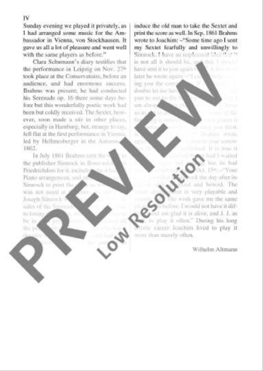 Sextet Bb major Sextet Bb major Cello scores gallery preview page 5