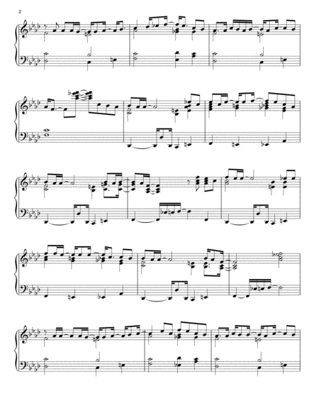 Just The Two Of Us by Bill Withers Piano Solo - Digital Sheet Music