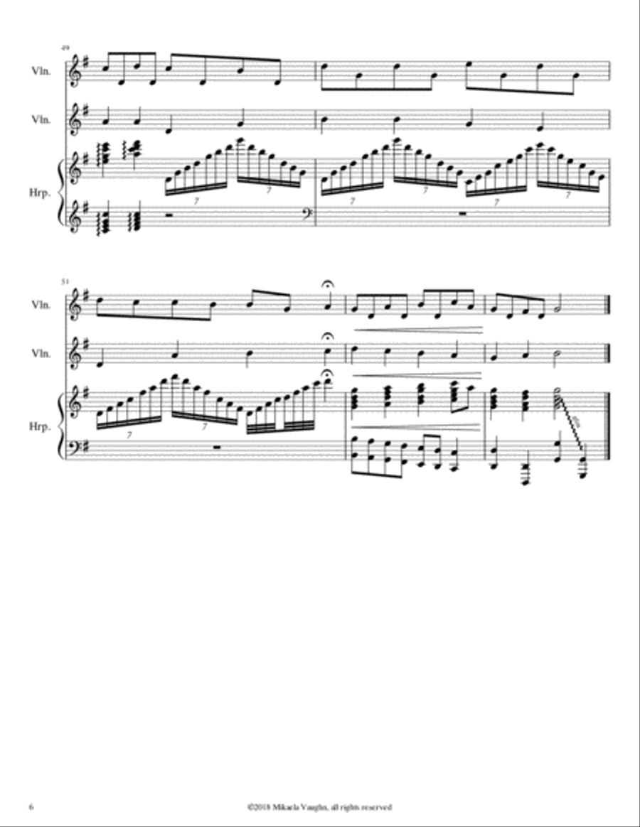 Take My Life and Let It Be Small Ensemble scores gallery preview page 6