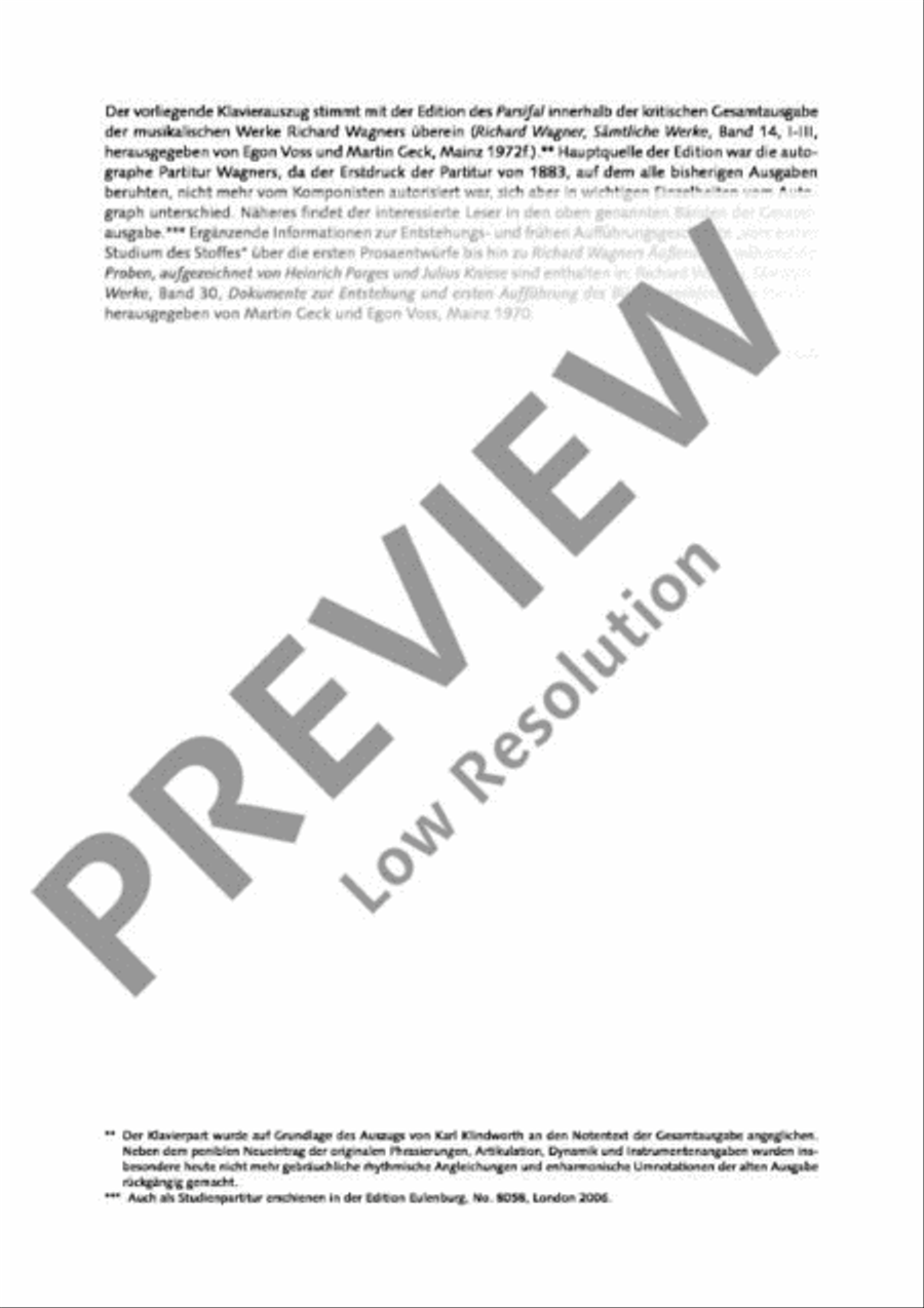 Parsifal Trumpet scores gallery preview page 5