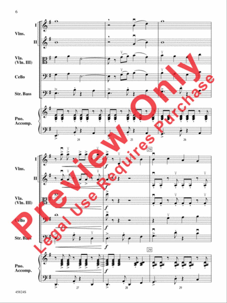 Take Flight Take Flight String Orchestra scores gallery preview page 6