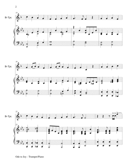 GREAT HYMNS Set 1 & 2 (Duets - Bb Trumpet and Piano with Parts) image number null