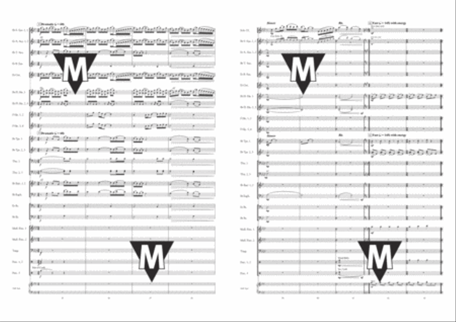 The Story of Anne Frank Fanfare Band scores gallery preview page 5