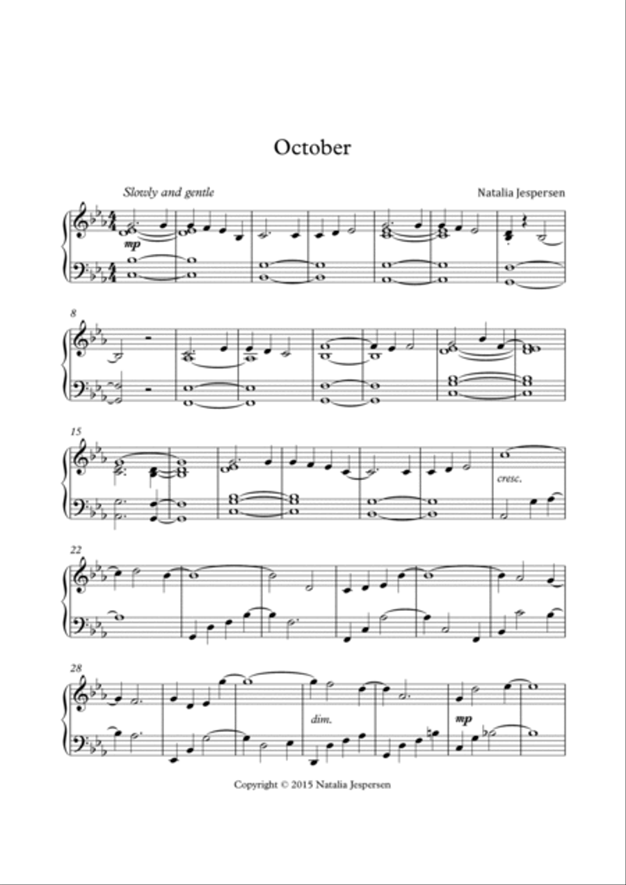 October October Small Ensemble scores gallery preview page 2