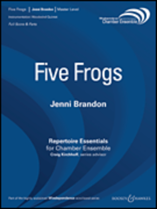Book cover for Five Frogs