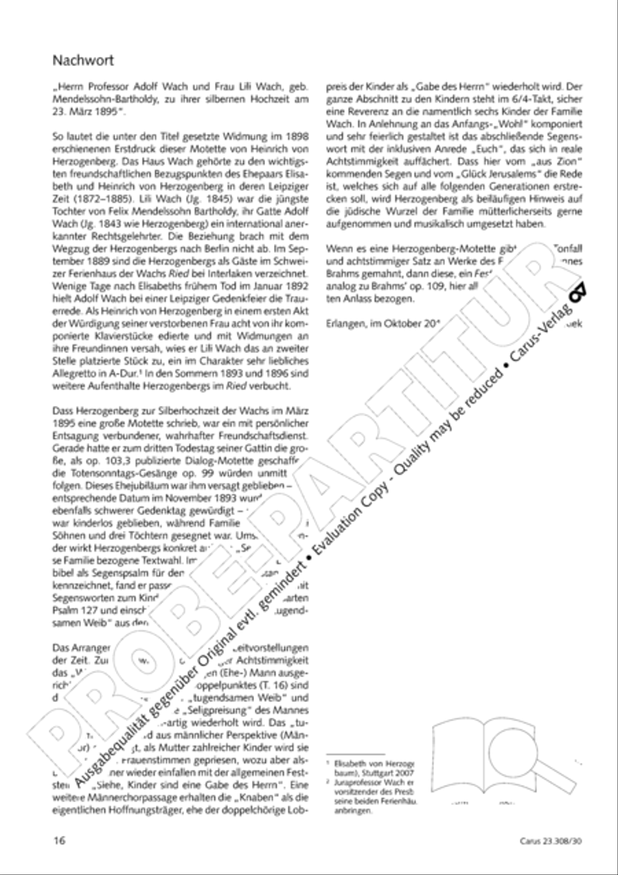 Blessed are all those who fear God (Wohl dem, der den Herren furchtet) SSAATTBB scores gallery preview page 17