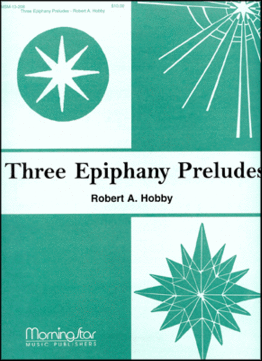 Three Epiphany Preludes, Set 1 Organ scores gallery preview page 1