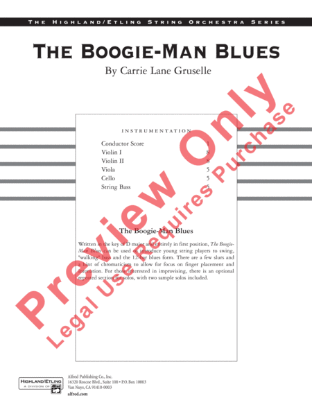 The Boogie-Man Blues image number null
