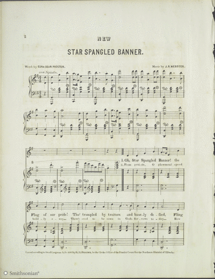 Star Spangled Banner Star Spangled Banner 4-Part scores gallery preview page 2