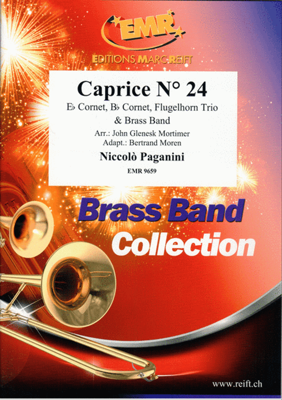 Caprice No. 24 Brass Trio scores gallery preview page 1