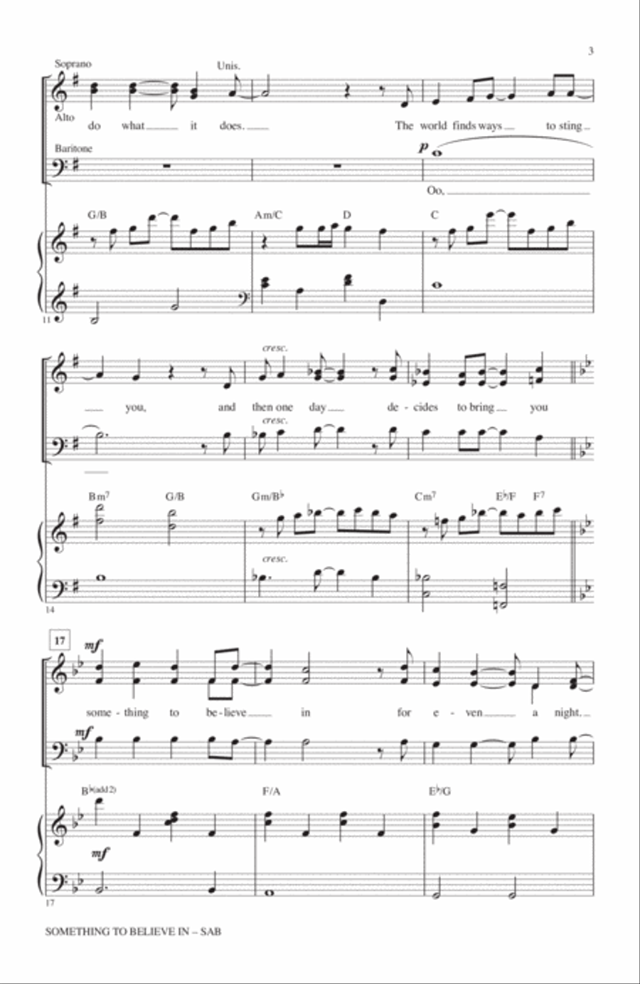 Something To Believe In Something To Believe In 3-Part scores gallery preview page 2