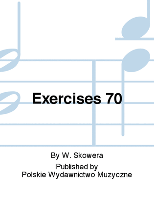 Book cover for Exercises 70