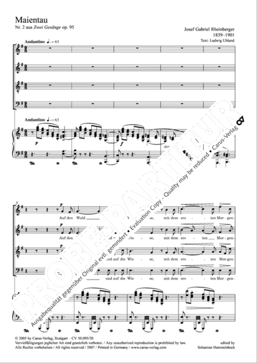 Maientau Maientau 4-Part scores gallery preview page 4