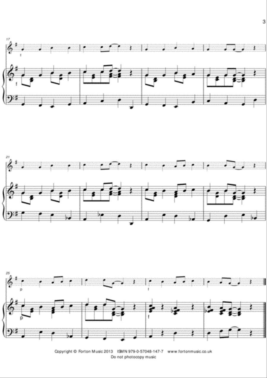 High Five Oboe Piano Accompaniment scores gallery preview page 3
